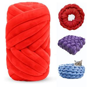 Chunky Yarn for Arm Knitting – Soft Jumbo Yarn for Blankets, Pillows & Pet Beds | Cozy & Durable