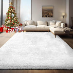 Machine Washable Upgrade Rugs for Bedroom, Fluffy Shaggy Soft Area Rug ﻿