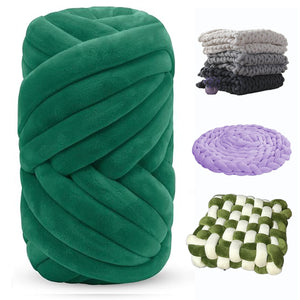 Chunky Yarn for Arm Knitting – Soft Jumbo Yarn for Blankets, Pillows & Pet Beds | Cozy & Durable