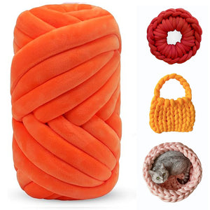 Chunky Yarn for Arm Knitting – Soft Jumbo Yarn for Blankets, Pillows & Pet Beds | Cozy & Durable