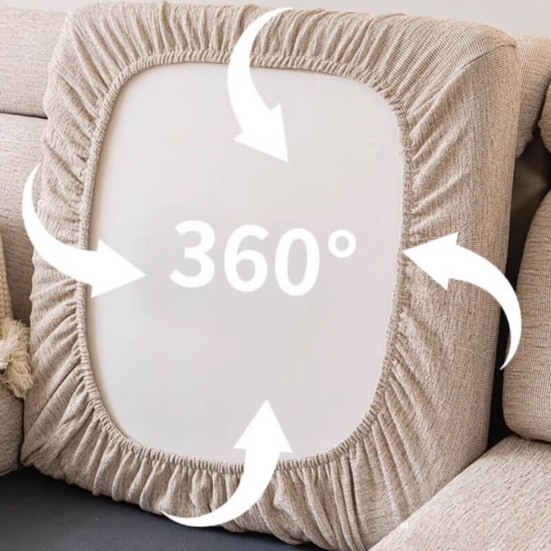 Thick Linen Magic Sofa Covers Anti-Slip Sofa Couch Covers Wear-Resistant Universal Sofa Cover Stretch for Sectional Slipcovers  ﻿