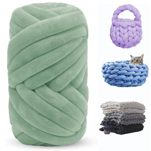 Chunky Yarn for Arm Knitting – Soft Jumbo Yarn for Blankets, Pillows & Pet Beds | Cozy & Durable