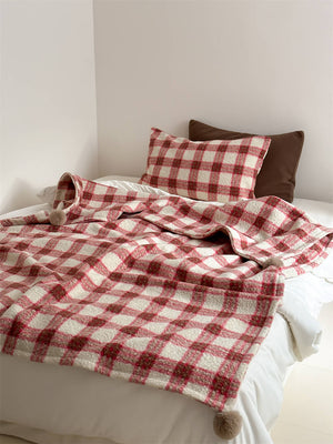 Super Soft Reversible Sherpa & Fleece Blanket | Cozy Throw for Bed & Couch