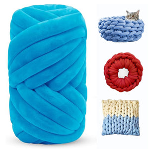Chunky Yarn for Arm Knitting – Soft Jumbo Yarn for Blankets, Pillows & Pet Beds | Cozy & Durable