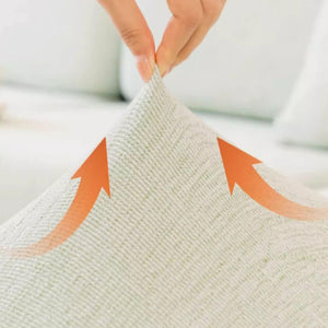 Thick Linen Magic Sofa Covers Anti-Slip Sofa Couch Covers Wear-Resistant Universal Sofa Cover Stretch for Sectional Slipcovers  ﻿