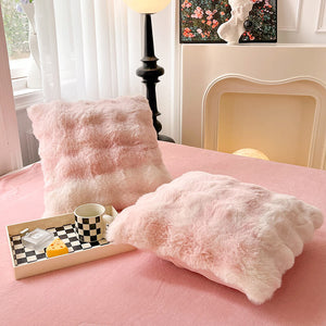 Ultra Soft Luxury Fluffy Faux Rabbit Fur Throw Blanket