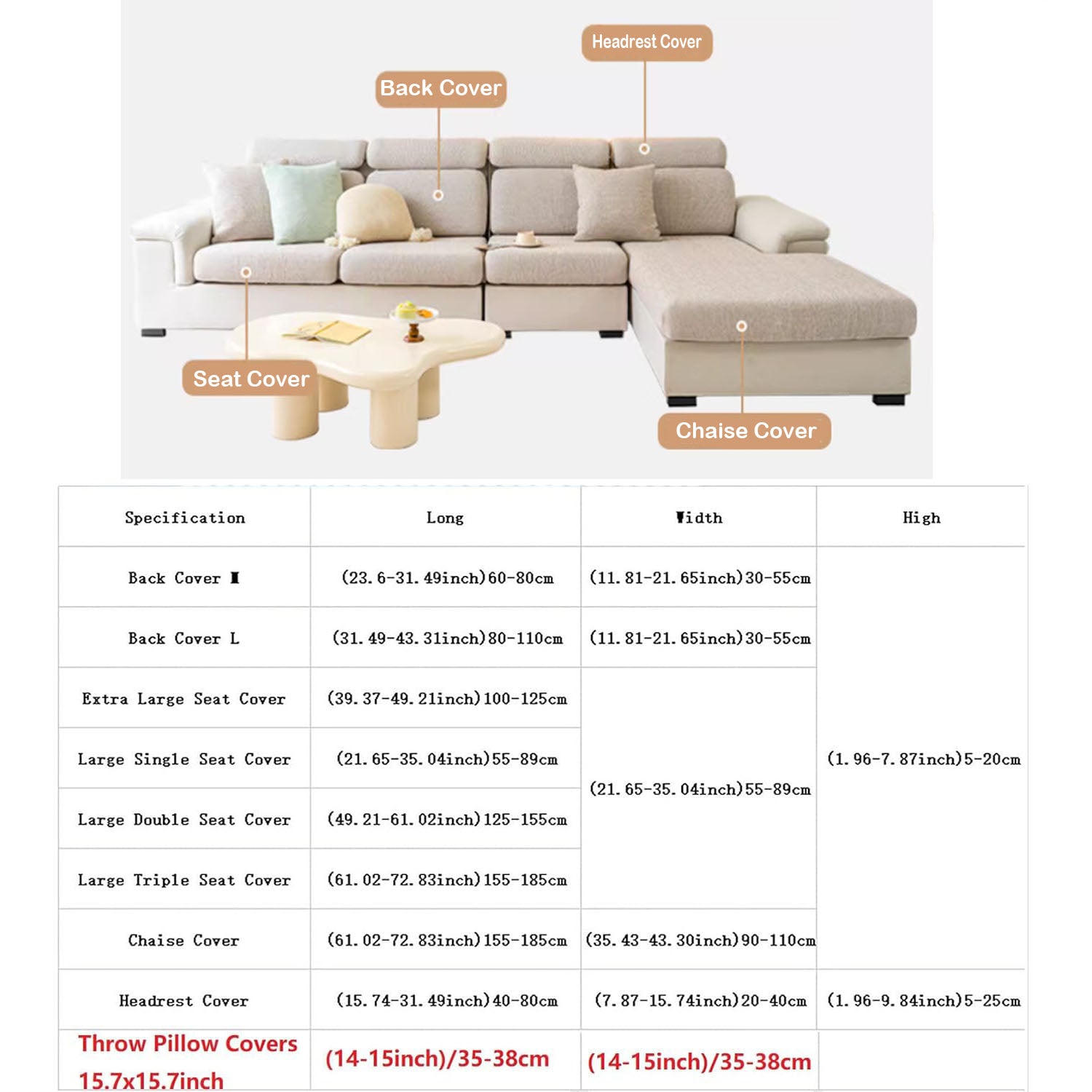 Thick Linen Magic Sofa Covers Anti-Slip Sofa Couch Covers Wear-Resistant Universal Sofa Cover Stretch for Sectional Slipcovers  ﻿