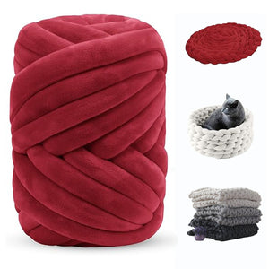Chunky Yarn for Arm Knitting – Soft Jumbo Yarn for Blankets, Pillows & Pet Beds | Cozy & Durable - KnitFirst