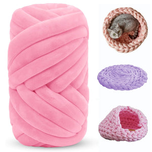 Chunky Yarn for Arm Knitting – Soft Jumbo Yarn for Blankets, Pillows & Pet Beds | Cozy & Durable - KnitFirst