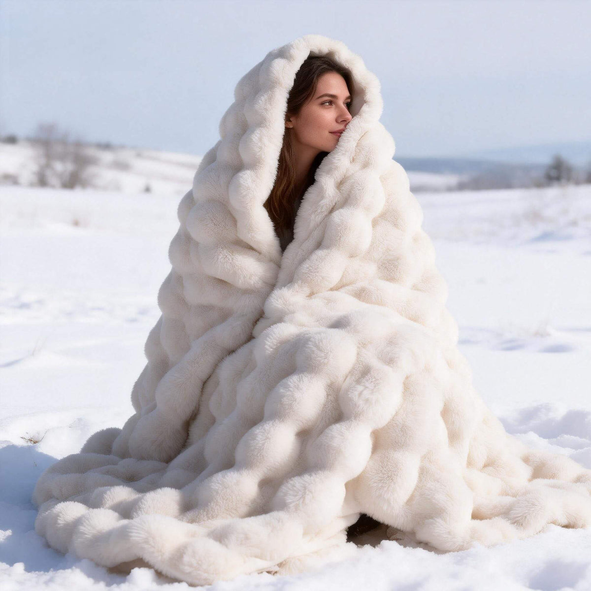 Faux Fur Blanket - Extra Soft Blanket - Machine Washable – KnitFirst