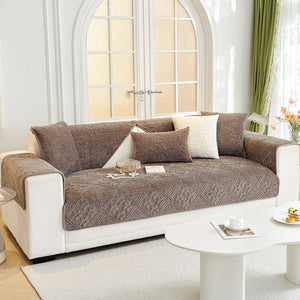 Sectional Couch Cover, Anti - Slip Sofa Slipcover for Pets Kids - Furniture Protector Sofa Covers - KnitFirst