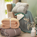 Sherpa Wool Chunky Knit Blanket - KnitFirst