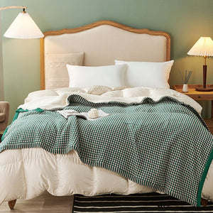 Sherpa Wool Chunky Knit Blanket - KnitFirst