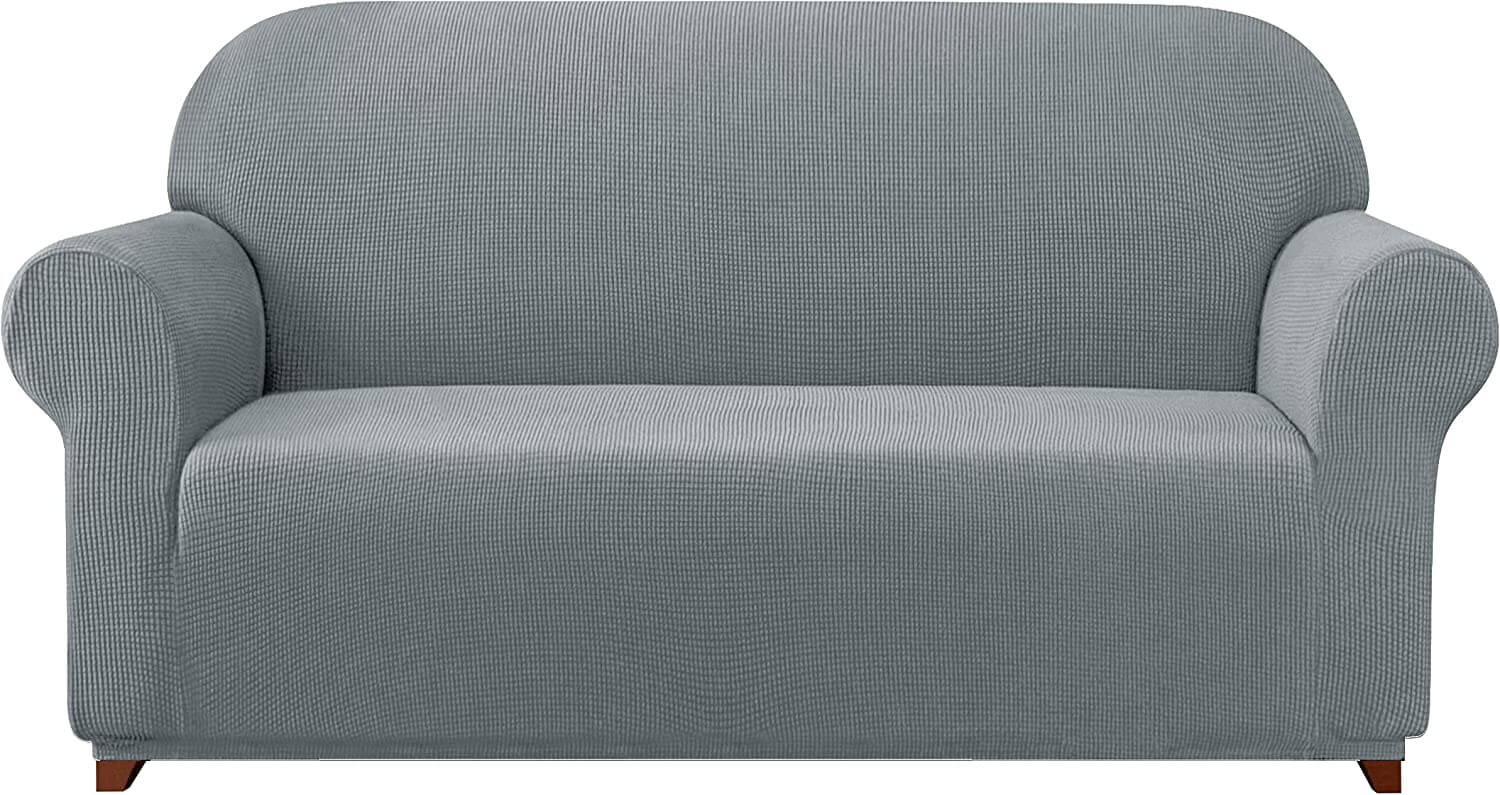Stretch Jacquard Sofa Slipcover - KnitFirst