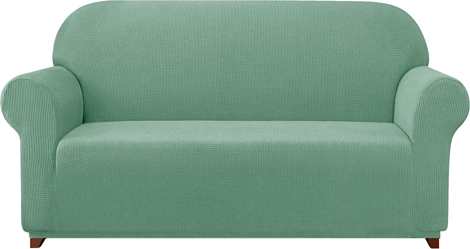 Stretch Jacquard Sofa Slipcover - KnitFirst