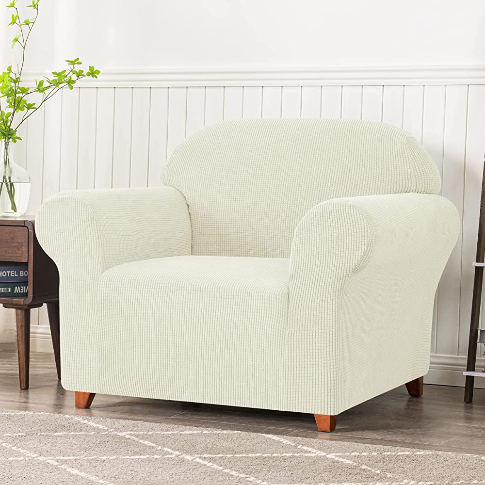 Stretch Jacquard Sofa Slipcover - KnitFirst