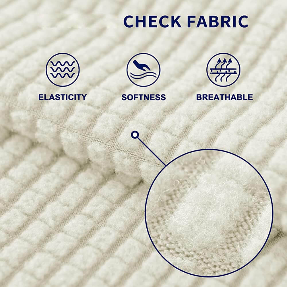 Stretch Jacquard Sofa Slipcover - KnitFirst