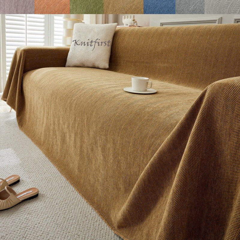 Stylish Sofa Cover Geometric Sectional Couch Covers for Dogs,Pet Couch Protector Cover Couch Blanket Cover for Dogs Sectional Recliner Cover for 3 Cushion Couch - KnitFirst
