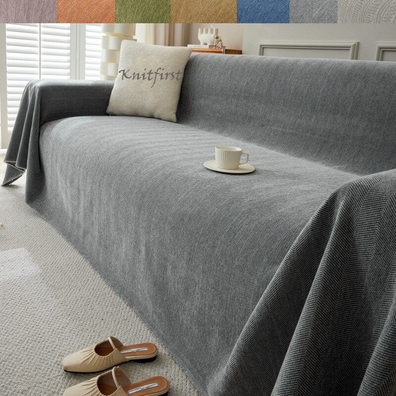 Stylish Sofa Cover Geometric Sectional Couch Covers for Dogs,Pet Couch Protector Cover Couch Blanket Cover for Dogs Sectional Recliner Cover for 3 Cushion Couch - KnitFirst