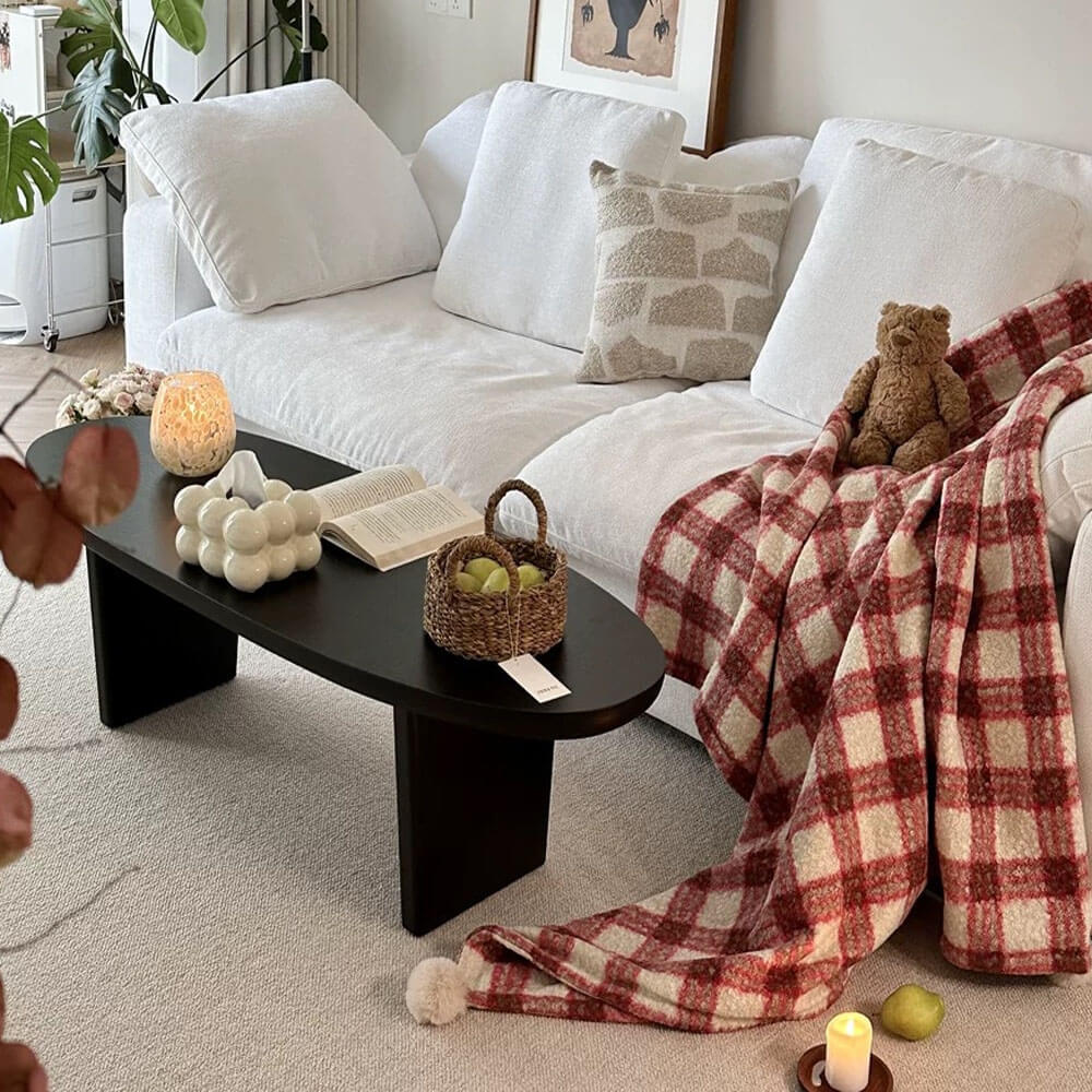 Super Soft Reversible Sherpa & Fleece Blanket | Cozy Throw for Bed & Couch - KnitFirst