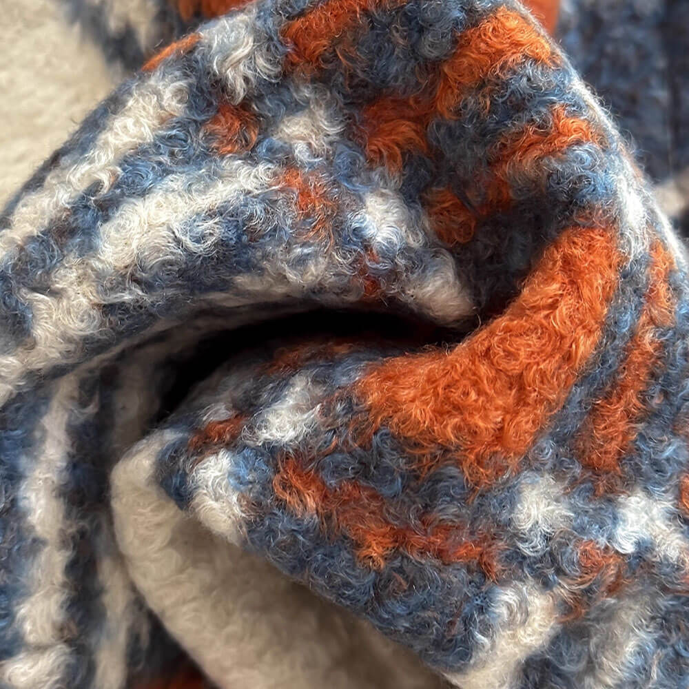 Super Soft Reversible Sherpa & Fleece Blanket | Cozy Throw for Bed & Couch - KnitFirst