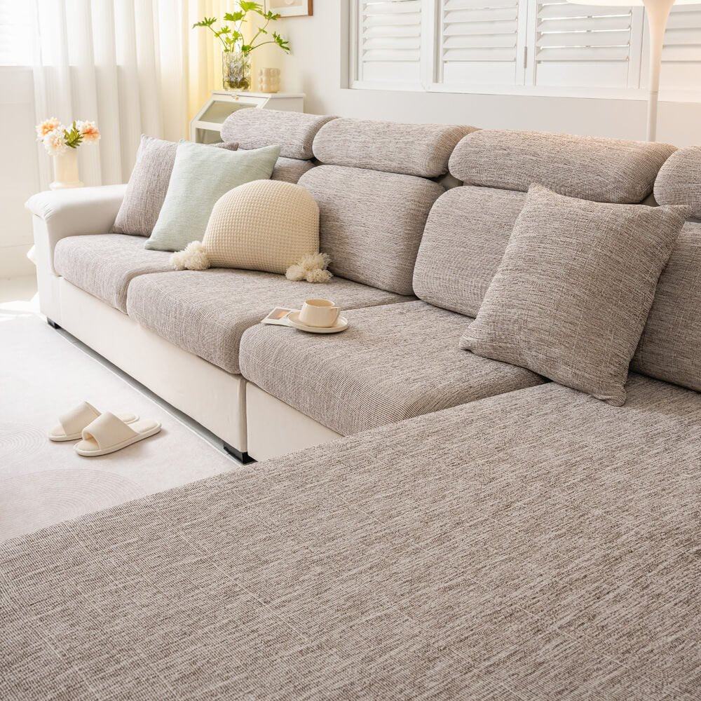 Thick Linen Magic Sofa Covers Anti - Slip Sofa Couch Covers Wear - Resistant Universal Sofa Cover Stretch for Sectional Slipcovers ﻿ - KnitFirst