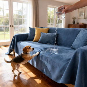 Waterproof Anti-cat scratch Sofa Cover，Blanket Couch Cover