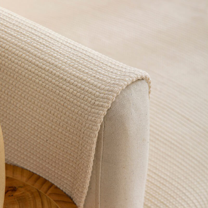 Thick Linen Anti-Slip Couch Protector, Sectional Sofa Cover, Sofa Arm Covers
