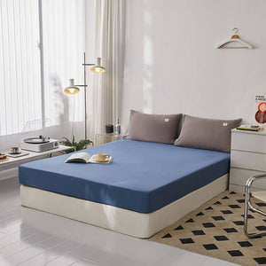 100% Cotton Fitted Sheet, Mattress Cover Protector - KnitFirst