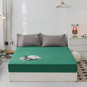 100% Cotton Fitted Sheet, Mattress Cover Protector - KnitFirst