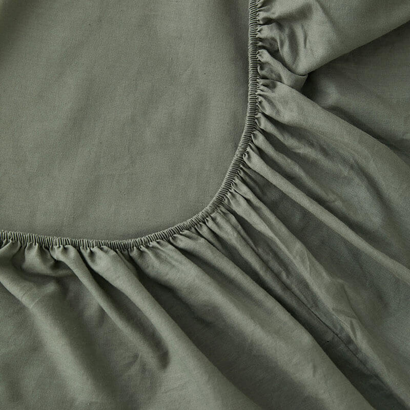 100% Cotton Fitted Sheet, Mattress Cover Protector - KnitFirst