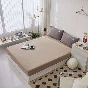 100% Cotton Fitted Sheet, Mattress Cover Protector - KnitFirst
