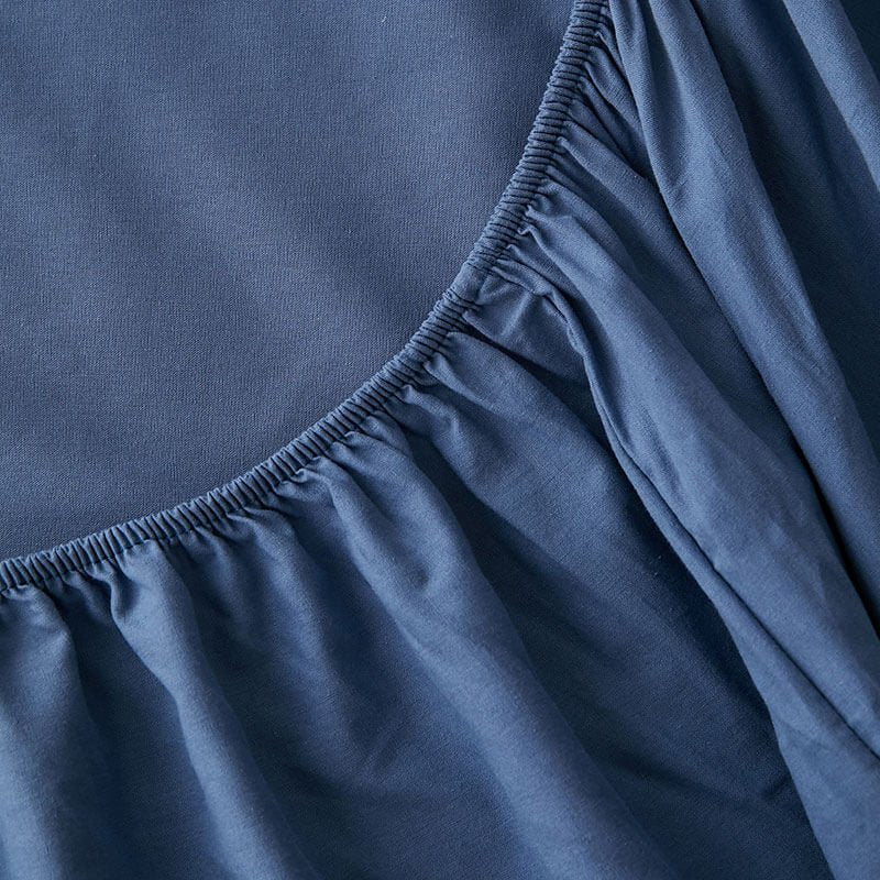 100% Cotton Fitted Sheet, Mattress Cover Protector - KnitFirst