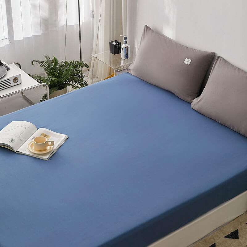 100% Cotton Fitted Sheet, Mattress Cover Protector - KnitFirst