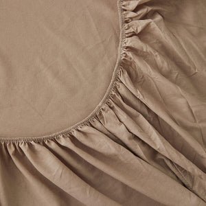 100% Cotton Fitted Sheet, Mattress Cover Protector - KnitFirst