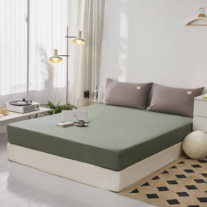 100% Cotton Fitted Sheet, Mattress Cover Protector - KnitFirst