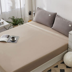 100% Cotton Fitted Sheet, Mattress Cover Protector - KnitFirst