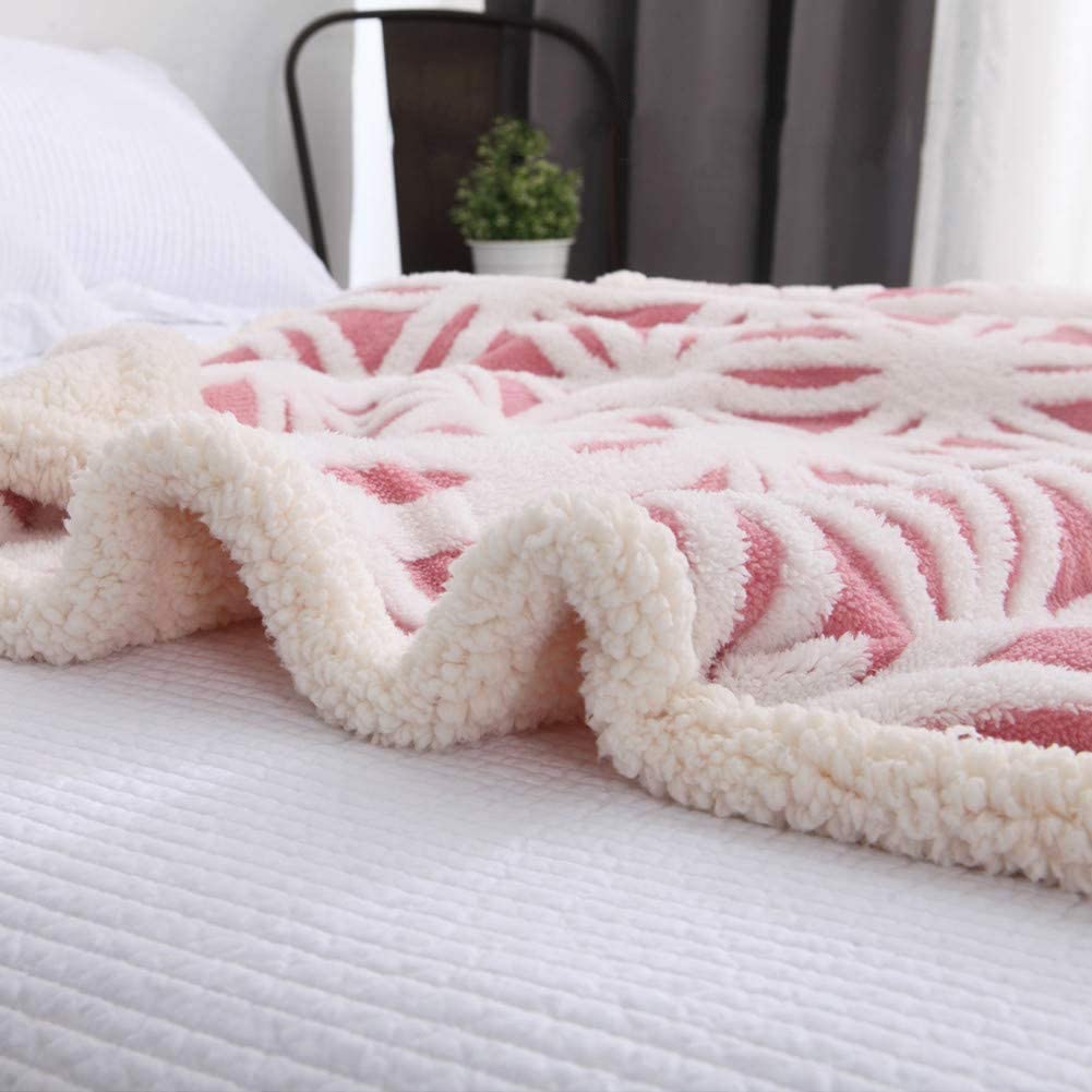 Sherpa Fleece Throw Blanket Fuzzy Soft Bed Blanket