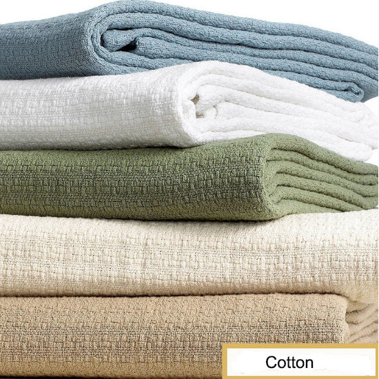 Cotton Bamboo Throw Blanket