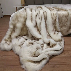 Luxury Faux Fur Throw Blanket
