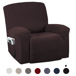 Stretch Chair Sofa Slipcovers with Pocket - Spandex Non Slip Soft Couch Sofa Cover