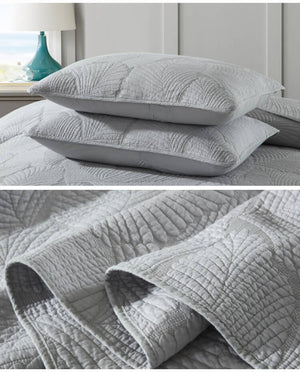 3-Piece Cotton Quilt Sets with Pillow Shams