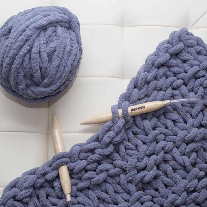250g Chenille Thick Chunky Yarn For Knitting Merino Wool Yarn 2cm Thick Yarns For Hand knitting Blanket Crochet Nest - KnitFirst