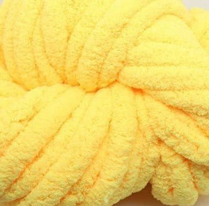 250g Chenille Thick Chunky Yarn For Knitting Merino Wool Yarn 2cm Thick Yarns For Hand knitting Blanket Crochet Nest - KnitFirst