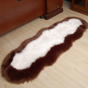 Faux Fur Sheepskin Premium Rug , Living Room Runner Rug