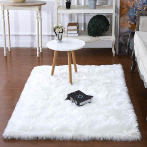 Premium Shag Rug,Soft Shaggy Rug, Round Plush Rug