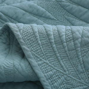 3 - Piece Cotton Quilt Sets with Pillow Shams - KnitFirst