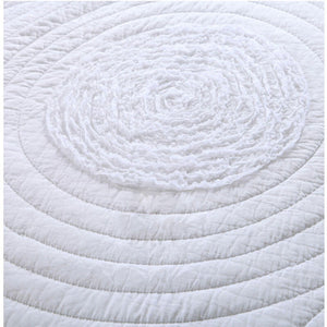 3 - Piece Cotton Quilt Sets with Pillow Shams - KnitFirst