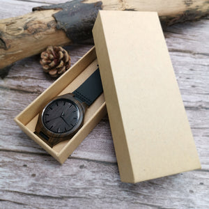 wooden watch to my son - personalized gifts