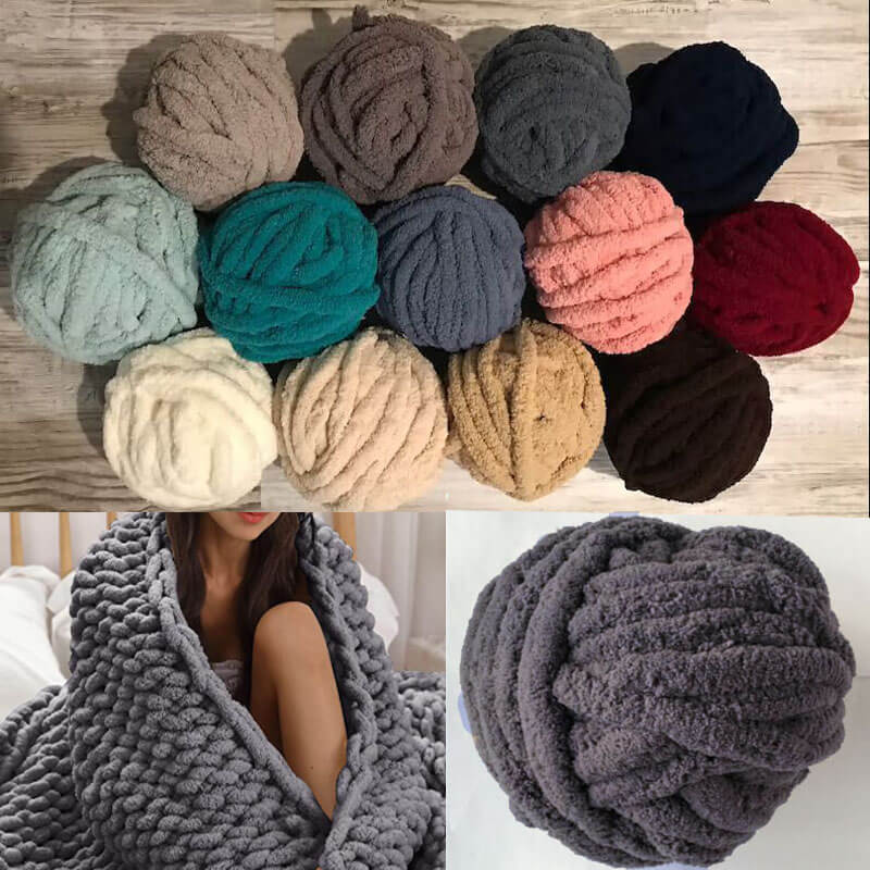 Chunky yarn, Arm Knitting Yarn, Chunky Chenille Yarn